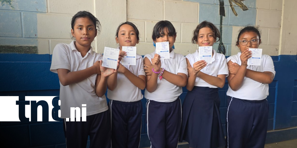 Foto: Vacunas contra el VPH en Managua / TN8