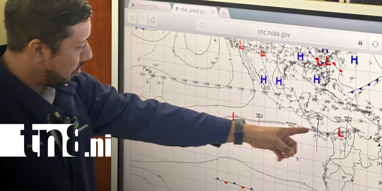 Foto: Pronóstico del clima en Nicaragua / TN8
