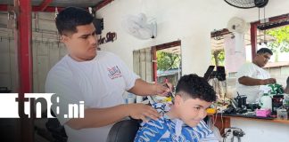 Foto: Endree Eugarrios, exitoso barbero de Managua / TN8