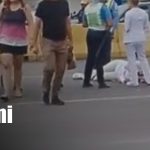 Camioneta atropella a una mujer en las cercanías de Altamira, en Managua Foto: Accidente de tránsito en Altamira, Managua / TN8