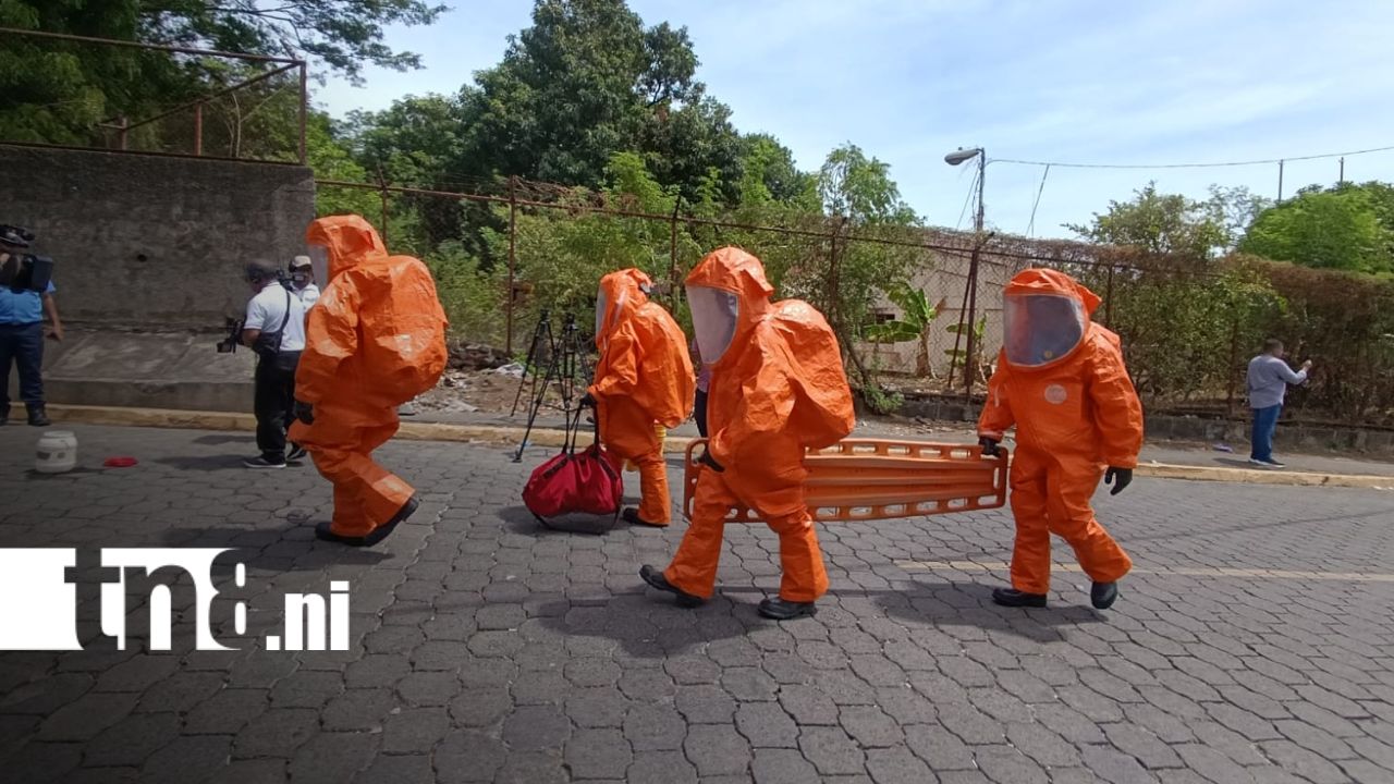 Foto: Preparación constante para proteger vidas en ciudad sandino/TN8