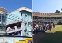 Videos muestran la destrucción tras el fuerte sismo en Filipinas Foto: Videos revelan destrucción en Filipinas/Cortesía