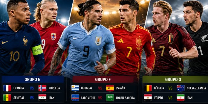 Foto: Juegos del viernes en el Mundial 2026