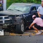 Foto: Fuerte accidente en Rivas / TN8