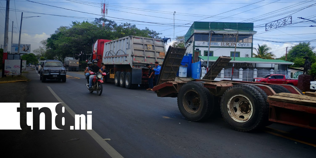 Foto: Fuerte accidente en Rivas / TN8