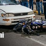 Disminuyen fallecidos y lesionados por accidentes de tránsito en Nicaragua Foto: Accidente de tránsito en Nicaragua / TN8