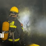 Voraz incendio destruye bodega tabacalera en Jalapa, Nueva Segovia Foto: Fuerte incendio en una tabacalera de Jalapa / TN8
