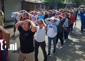 Foto: Ejercicio Multiamenazas en Managua / TN8
