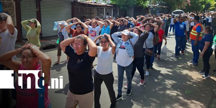 Foto: Ejercicio Multiamenazas en Managua / TN8