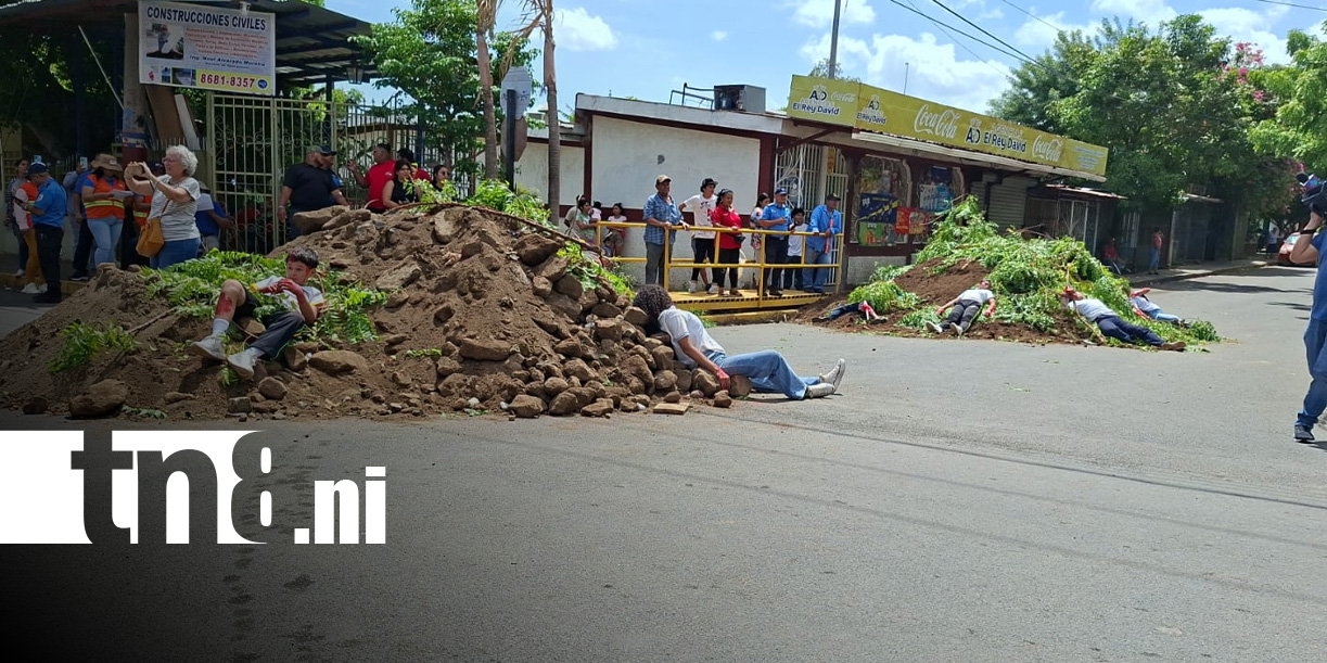 Foto: Ejercicio Multiamenazas en Managua / TN8