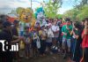 Cientos de vecinos limpiaron el cauce entre el 18 de Mayo y el Walter Ferretti en Managua Foto: Vecinos limpian cauce de Managua / TN8