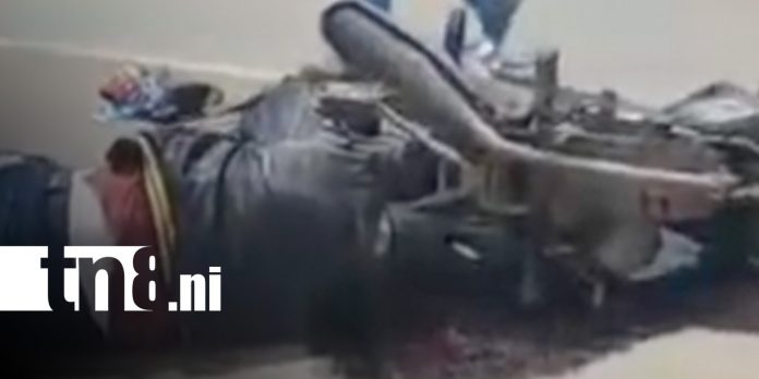Foto: Fuerte accidente rumbo a Tipitapa / TN8