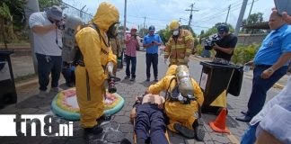 Foto: Preparación constante para proteger vidas en ciudad sandino/TN8