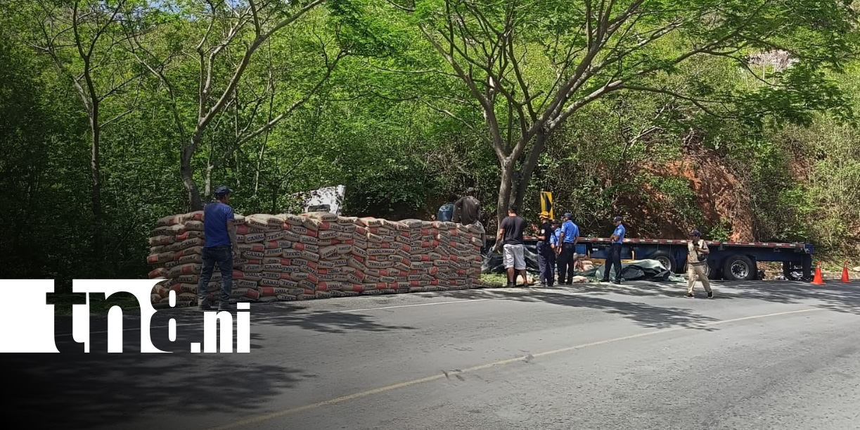 Foto: Accidente de tránsito con camión en Ocotal / TN8