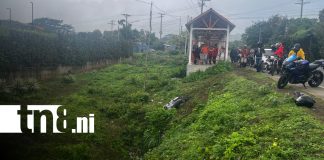 Foto: Fuerte accidente de tránsito cerca del Planetario, Carretera Vieja a León / TN8