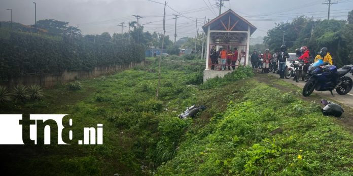 Foto: Fuerte accidente de tránsito cerca del Planetario, Carretera Vieja a León / TN8