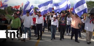 Foto: Inauguración de carretera adoquinada de 12 kms en Chontales / TN8