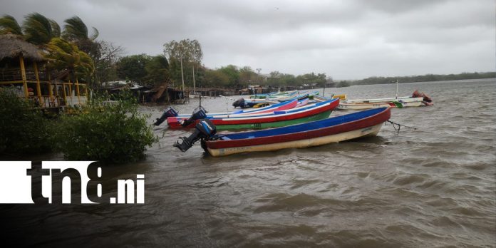 Foto: Vigilancia ante crecida del mar en León / TN8 Foto: Vigilancia ante crecida del mar en León / TN8