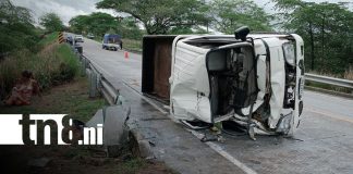 Foto: Accidente de tránsito en carretera de Muy Muy a Río Blanco, en Matagalpa / TN8