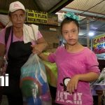 Foto: María Lourdes, una madre trabajadora del Iván Montenegro / TN8