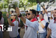 Con actos culturales, juventud rinde homenaje al Comandante Carlos Fonseca Foto: Homenaje de Juventud Sandinista al Comandante Carlos Fonseca / TN8