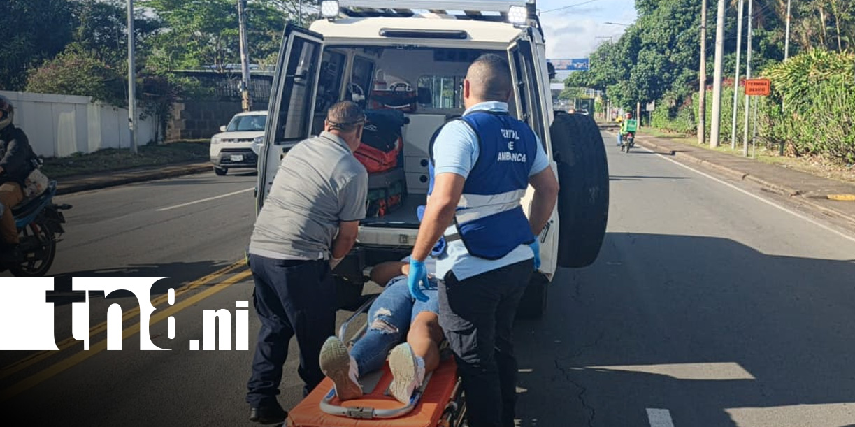 Foto: Accidente en Carretera Sur, Managua / TN8