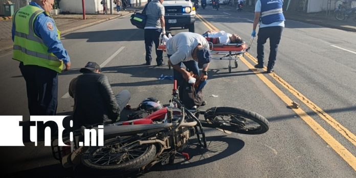 Foto: Accidente en Carretera Sur, Managua / TN8 Foto: Accidente en Carretera Sur, Managua / TN8