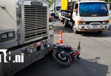 Foto: Fuerte accidente en Managua, cerca de semáforos del Dancing / TN8