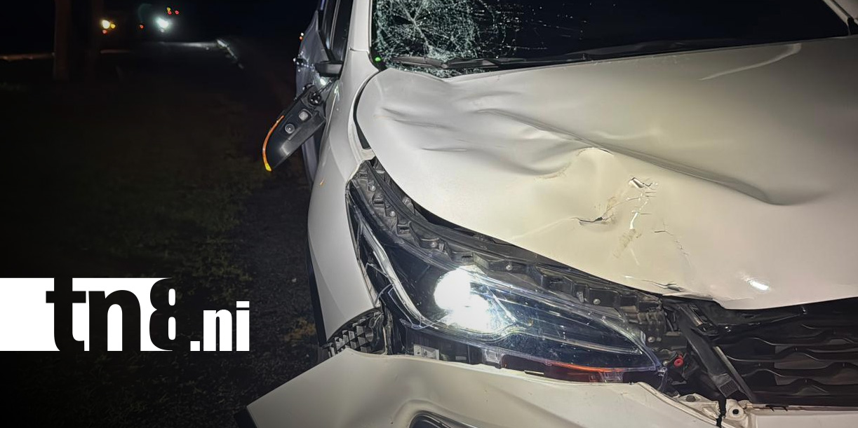 Foto: Accidente de tránsito en Juigalpa / TN8