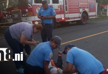 Foto: Accidente en vía a Sabana Grande / TN8