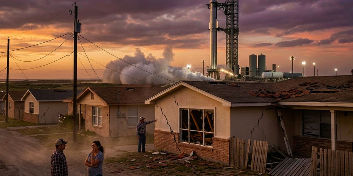Foto: ¿Por qué 80 residentes demandaron a SpaceX en Texas?/ Cortesía 