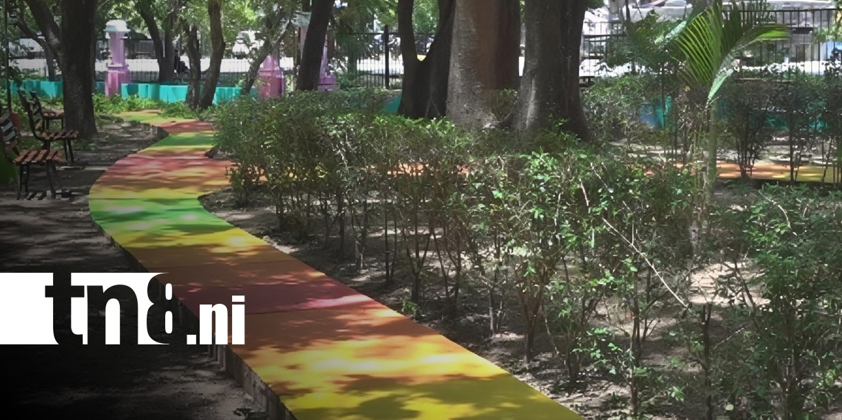 Foto: Mejoramiento en emblemáticos parques de Ocotal / TN8