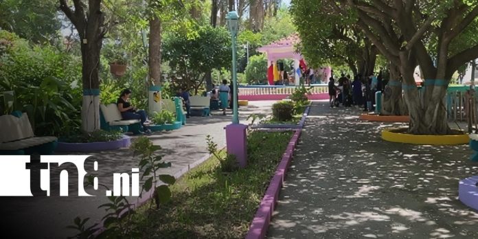 Foto: Mejoramiento en emblemáticos parques de Ocotal / TN8