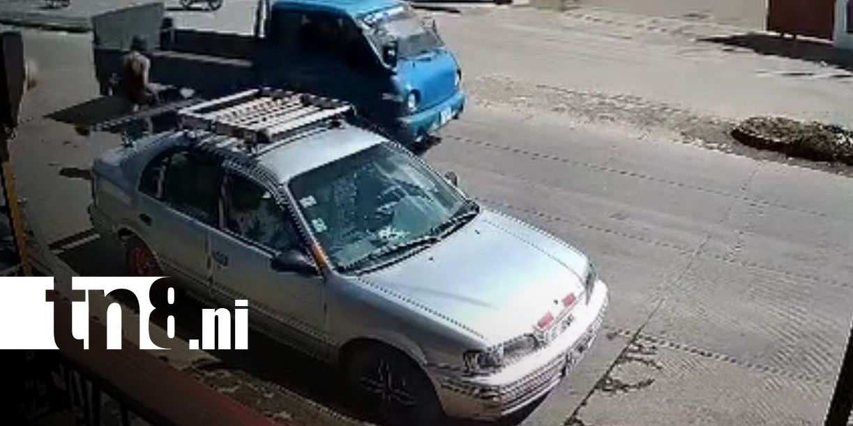 Foto: Insólito robo de batería en Managua / TN8