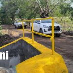 Foto: Nuevas cajas puente devuelven tranquilidad a familias de Nandaime /TN8