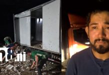 Si ensuciás Managua, te exponés a una multa: así cayó un camión en el Distrito 7 Foto: Si ensuciás Managua, te exponés a una multa /Cortesía