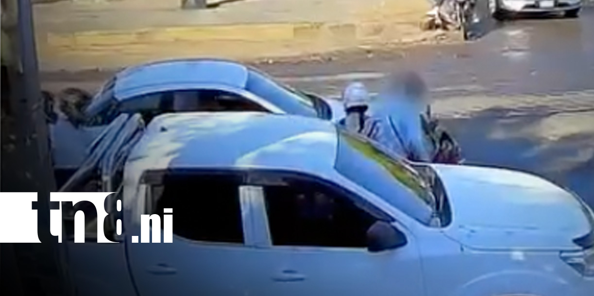 Foto: Imprudencia vial en Managua
