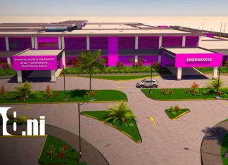 Foto: Diseño del nuevo hospital que se construirá en Bluefields