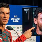 Foto: Ronaldo y su clara molestia cuando le mencionan a Messi /Cortesía