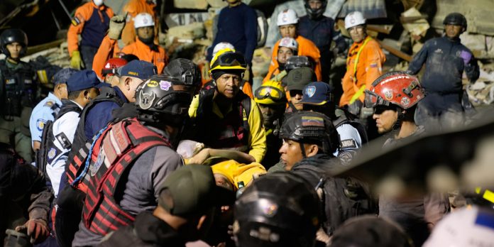 Foto: 164 muertos dejan los terremotos que sacudieron Venezuela /Cortesía
