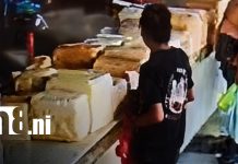 VIDEO: Lo agarran con las «manos en el queso» en el Mercado Iván Montenegro Foto: Ladrón de queso en el Mercado Iván Montenegro / TN(