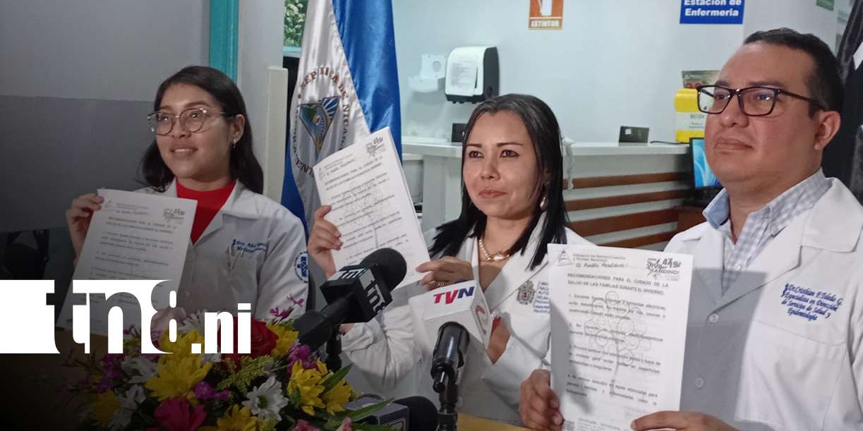Foto: MINSA Nicaragua y prevención de enfermedades ante el invierno / TN8