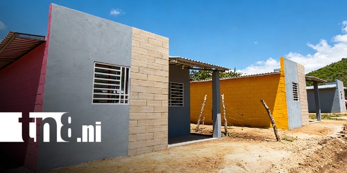 Foto: Nuevas viviendas para familias de Ocotal / TN8