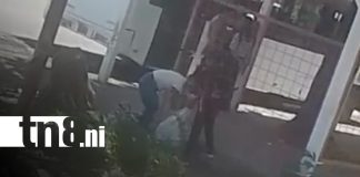 Foto: Robo de cables en una calle de Managua / TN8