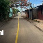 Foto: Mejoramiento vial en Villa Reconciliación Sur, Managua / TN8