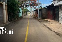 Alcaldía de Managua inaugura obras viales en Villa Reconciliación Sur Foto: Mejoramiento vial en Villa Reconciliación Sur, Managua / TN8