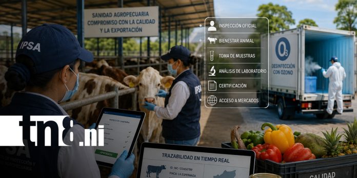 Foto: Sanidad agropecuaria en Nicaragua, pilar en la región / TN8