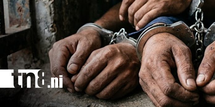 Foto: Personas presas por delitos en Nueva Segovia / TN8