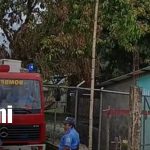 Voraz incendio deja tres viviendas afectadas en comunidad de Wapi, en El Rama Foto: Incendio en una vivienda de Wapi, El Rama; en el Caribe Sur / TN8
