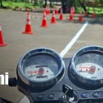 Policía Nacional implementa nuevo circuito para examen práctico de motocicletas en Managua Foto: Nuevo circuito para examen práctico de motocicletas en Managua / TN8